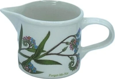 Portmeirion Botanic Garden Creamer Drum Forget-Me-Not - Image 1 of 2