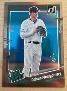 2023 Panini Donruss Baseball Colson Montgomery True 1/1 Rated Prospect #56