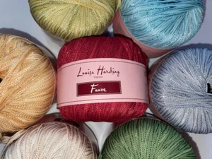 Louisa Harding Yarns FAUVE - 50g 87yds 80m 100% Nylon ribbon yarn made in Italy - Picture 1 of 32