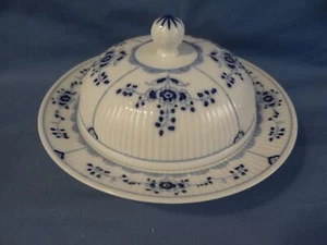SUPERB VILLEROY & BOCH / HEINRICH AMALIENBURG ROUND COVERED BUTTER DISH , EUC - Picture 1 of 3