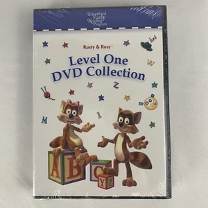 Rusty & Rosy Level One 4 DVD Collection Waterford Early Reading Program w Manual - Imagen 1 de 3