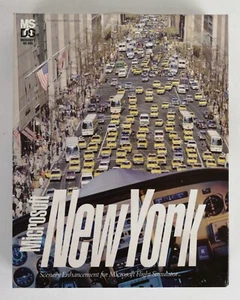 Microsoft New York - Flight Simulator - 1994 - New Sale - Rare - Picture 1 of 5