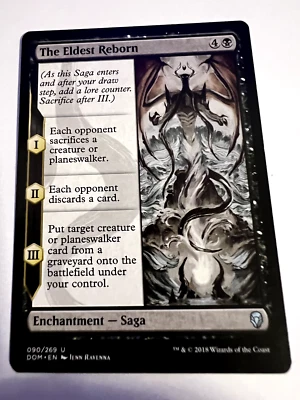 MTG Magic The Gathering Dominaria The Eldest Reborn Uncommon LP - Image 1 of 2