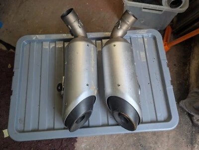 Ducati Hypermotard 950 & 950 SP Right & Left Exhaust Silencers  2019 2020 2021 - Image 1 of 4