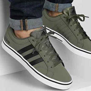 Zapatillas Adidas VS Pace para hombre verdes, negras y blancas todas las tallas del Reino Unido nuevas en caja AVSP2GBW01 - Imagen 1 de 15