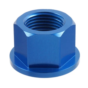 CNC Rear Wheel Axle Flanged Lock Nut For Suzuki DRZ 400 400S DRZ400SM 2000-2024 - Bild 1 von 6