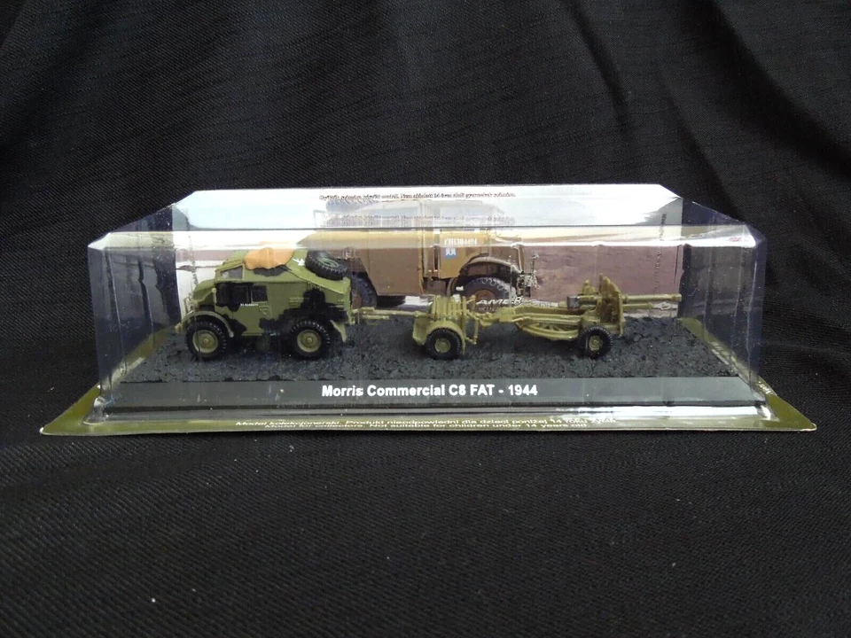 Morris Commercial C8 FAT + 25pdr howitzer 1:72  Amercom - Image 1 of 1