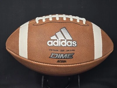Adidas DIME Football Silver Leather NFHS Official Size CL6419 NEW