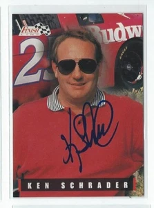 Ken Schrader Signed 1995 Finish Line By Classic Card #47   NASCAR - Picture 1 of 1