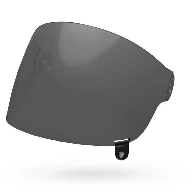 Bell Bullitt Flat Face Shield - Dark Smoke, Brown Tab - NEW - Image 1 of 1