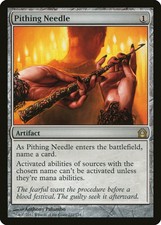 Pithing Needle Return to Ravnica NM Artifact Rare MAGIC MTG CARD ABUGames