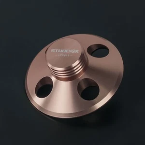 1 Pcs Studevox Gold LP7811 HiFi Audio Turntable Record Clamp Weight Stabilizer - Picture 1 of 7