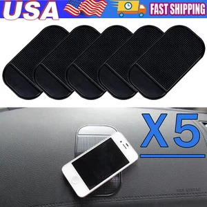 5pcs Car Magic Anti-Slip Dashboard Sticky Pad Non-slip Mat GPS Cell Phone Holder - Picture 1 of 13