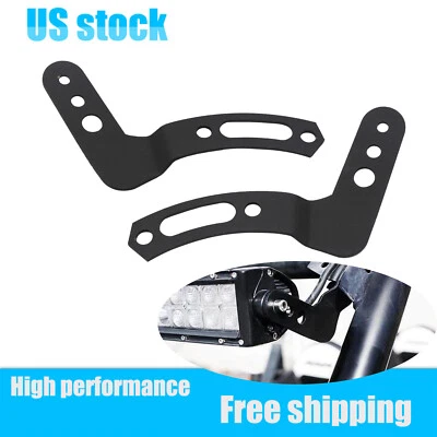 2x For Polaris RZR 4 800 900 New 30" - 32" Upper LED Light Bar Mounting Brackets Foto 1 de 4