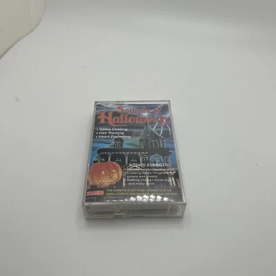 SOUNDS OF HALLOWEEN RARE VINTAGE ORIGINAL 1994 CLASSIC HOUSE OF HORRORS CASSETTE - Image 1 of 3