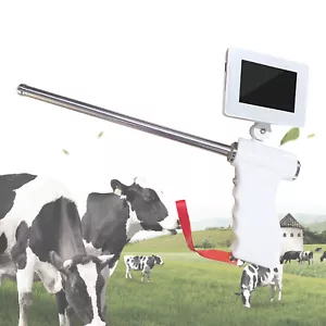 Insemination Kit & Adjustable HD Screen For Cows Cattle Visual Insemination Gun - Picture 1 of 10