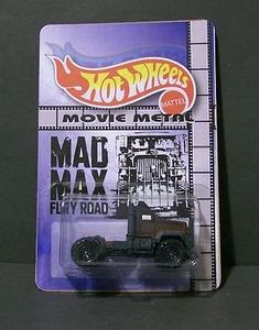 Custom HotWheels and package of  War Boy Rig  "Movie Metal"   MAD MAX  FURY ROAD - Picture 1 of 5