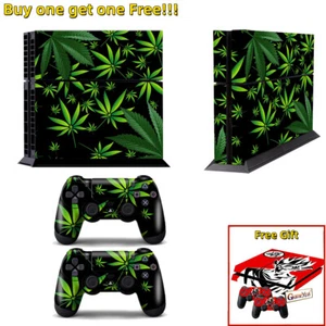 Vinyl Decal Protective Skin Cover Sticker for Sony PS4 Console and 2 Dualshock - Picture 1 of 8