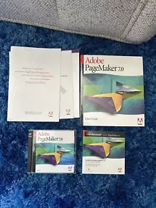Genuine Adobe PageMaker 7.0 for Macintosh Full Retail Version W/Serial Number - Picture 1 of 12