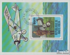 Alto Volta Bloque 49 (edición completa) usado 1978 historia el aviación - Imagen 1 de 1