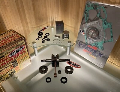 KIT DE RECONSTRUCCIÓN DEL MOTOR HONDA CR 85R 2003-04/cigüeñal+pistón+rodamientos+juntas Foto 1 de 4