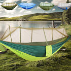 2 Person Travel Outdoor Camping Tent Hanging Hammock Bed With Mosquito Net