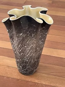 Vaso MAKORA fatto a mano 15" x 9,6" x 4,2" made in Poland - Foto 1 di 1