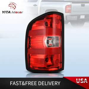 Driver Side Tail Light For 2007-2013 Chevy Silverado 1500 2500 3500 HD Left Lamp - Picture 1 of 9