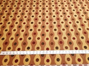 3 3/4 yards of geometric chenille upholstery fabric r3382b - Picture 1 of 5