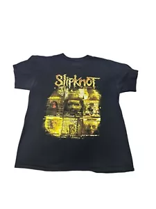 Vintage Slipknot Band T-Shirt | Pre-Owned | Graphic Tee | Black | Men's Large - Imagen 1 de 6