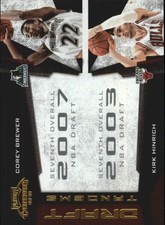 2009-10 Playoff Contenders Draft Tandems Gold 12 Brewer/Hinrich