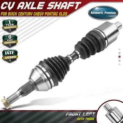 Conjunto de eje CV delantero izquierdo izquierdo para Buick Century 1994-1996 Chevy Lumina APV Olds Foto 1 de 4