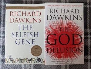 Richard Dawkins 2 Book Bundle - The Selfish Gene - The God Delusion - Paperback - Picture 1 of 4