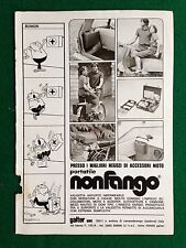 PY104 Pubblicità Advertising Clipping 23x16 cm (1981) NONFANGO VALIGETTA MOTO
