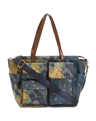 Patricia Nash Sorlana Tote Bag in Greek Map So Gorgeous!!! NWT - Image 1 of 4