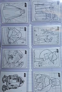 2025 Topps Chrome Star Wars By The Number 15 Cards; Yoda, R2-D2, Vader,... - Bild 1 von 2