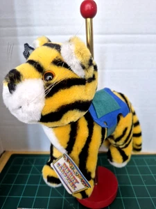 Applause 1987 Merry Carousel Circus Plush Vintage Stuffed Animal Toy Tiger - Picture 1 of 8