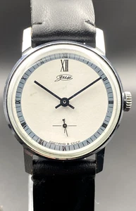 🚩 Reloj de pulsera mecánico vintage Pobeda ZIM 2602 URSS USS para hombre años 80 soviético - Imagen 1 de 8