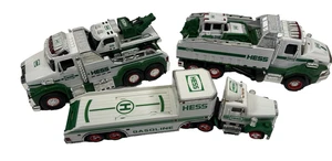 Hess Toy Truck Lot 5 Vehicles Lights Sirens Working Loose No Boxes - Afbeelding 1 van 12