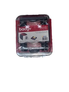 Original Evolis Badgy100 / Badgy200 YMCKO Ribbon + PVC Card Set - CBGP0001C - Neu - Bild 1 von 4