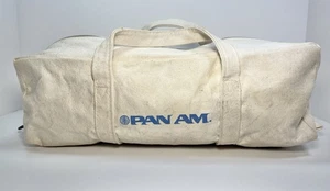 PAN AM Airlines Canvas Mechanic’s Tool Bag Vintage Original Bearse Manufacturing - Picture 1 of 12