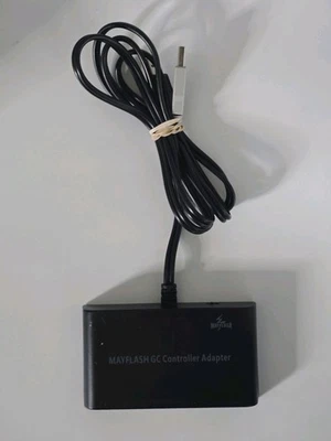 Mayflash GameCube Controller Adapter for Wii U, PC USB and Switch, 4 Port - Image 1 of 4