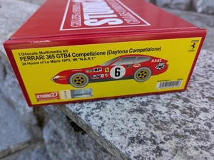 STUDIO 27 FERRARI 365 GTB4 DAYTONA COMPETIZIONE 1/24 VINTAGE - Foto 1 di 4