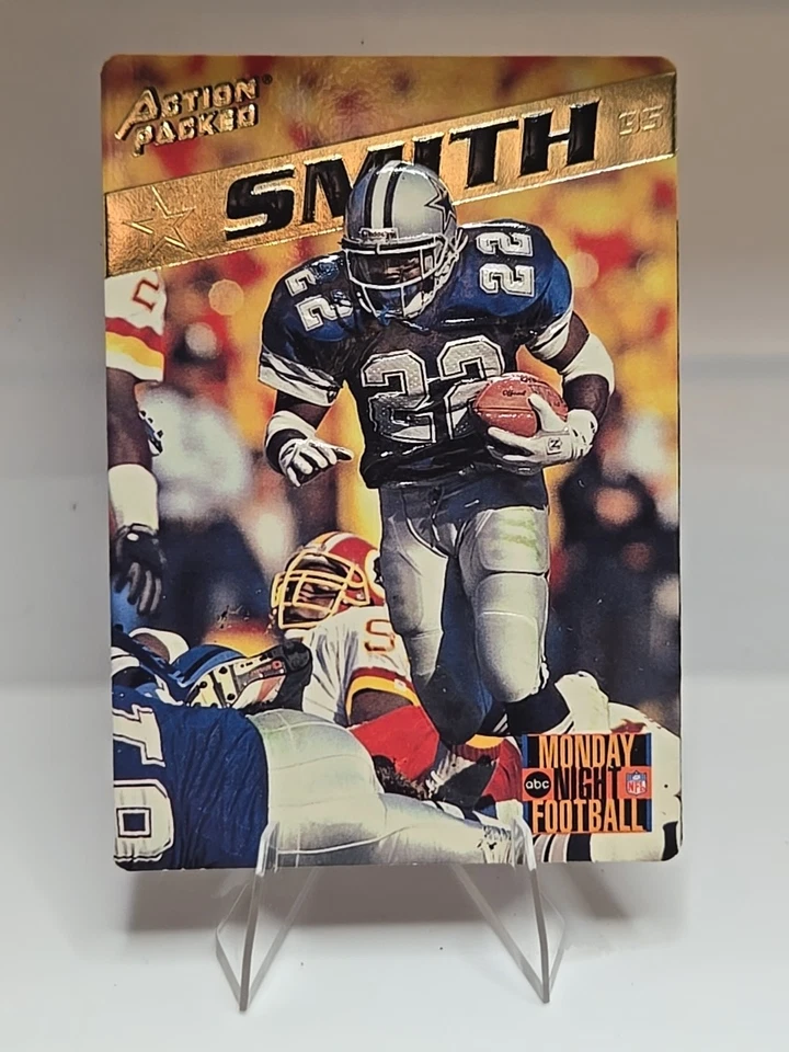 1995 Action Packed Monday Night Football - Emmitt Smith #55 - Image 1 of 2