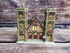 St Nicholas Square Village "Cathedral Of Peace" Church Illuminated 1998 - Picture 1 of 12