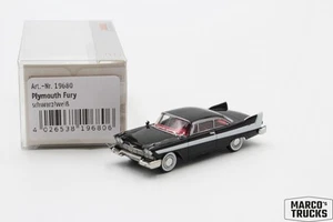 Brekina Plymouth Fury, black No. 19680 1/87 /BRN2028 - Picture 1 of 1