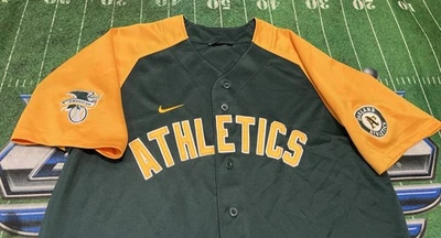 Camiseta de béisbol 2005 MLB Oakland A's talla XL Nike 259 Foto 1 de 4