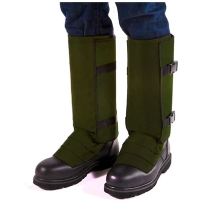 Men's Olive Green Snake Guardz Gaiters - Adjustable & Comfortable Adventure Gear — 第 1/2 张图片