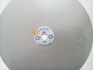 As Pretty 600 Grit Electroplated Diamond Flat Lap Lapidary 8 Inch Polishing - Picture 1 of 7