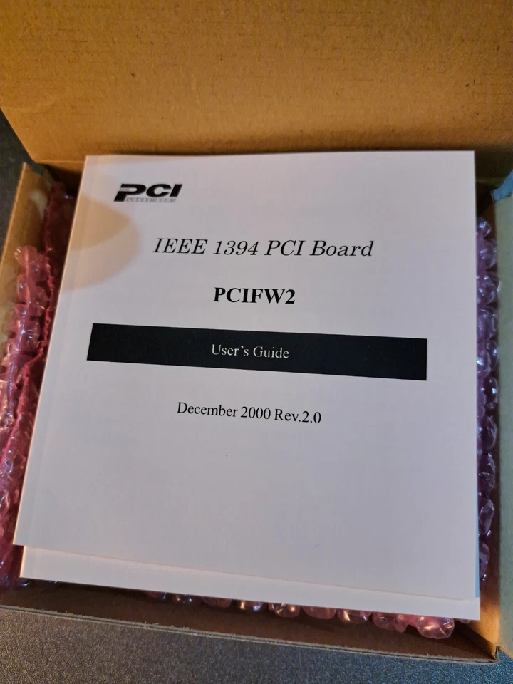 PCIFW2 PCI Board 1394 - 2 port RATOC- FACTORY BRAND NEW! -for Fuji FRONTIER  - Image 1 of 4